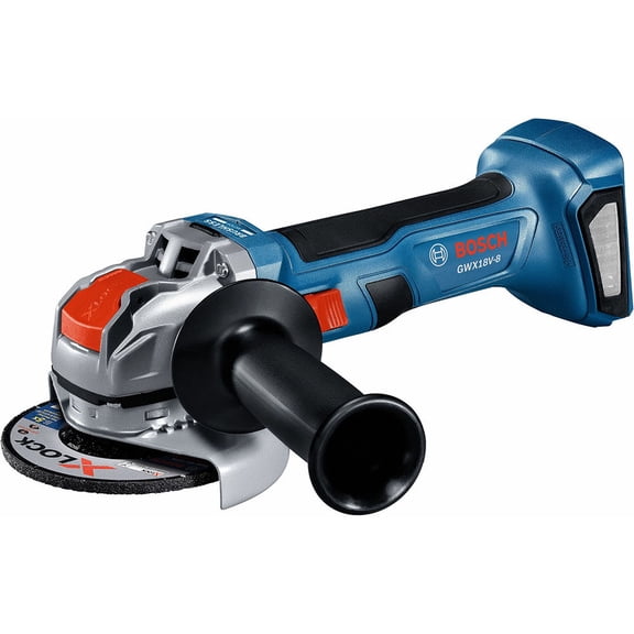 Bosch GWX18V-8N 18V X-LOCK 4-1/2-inch angle grinder