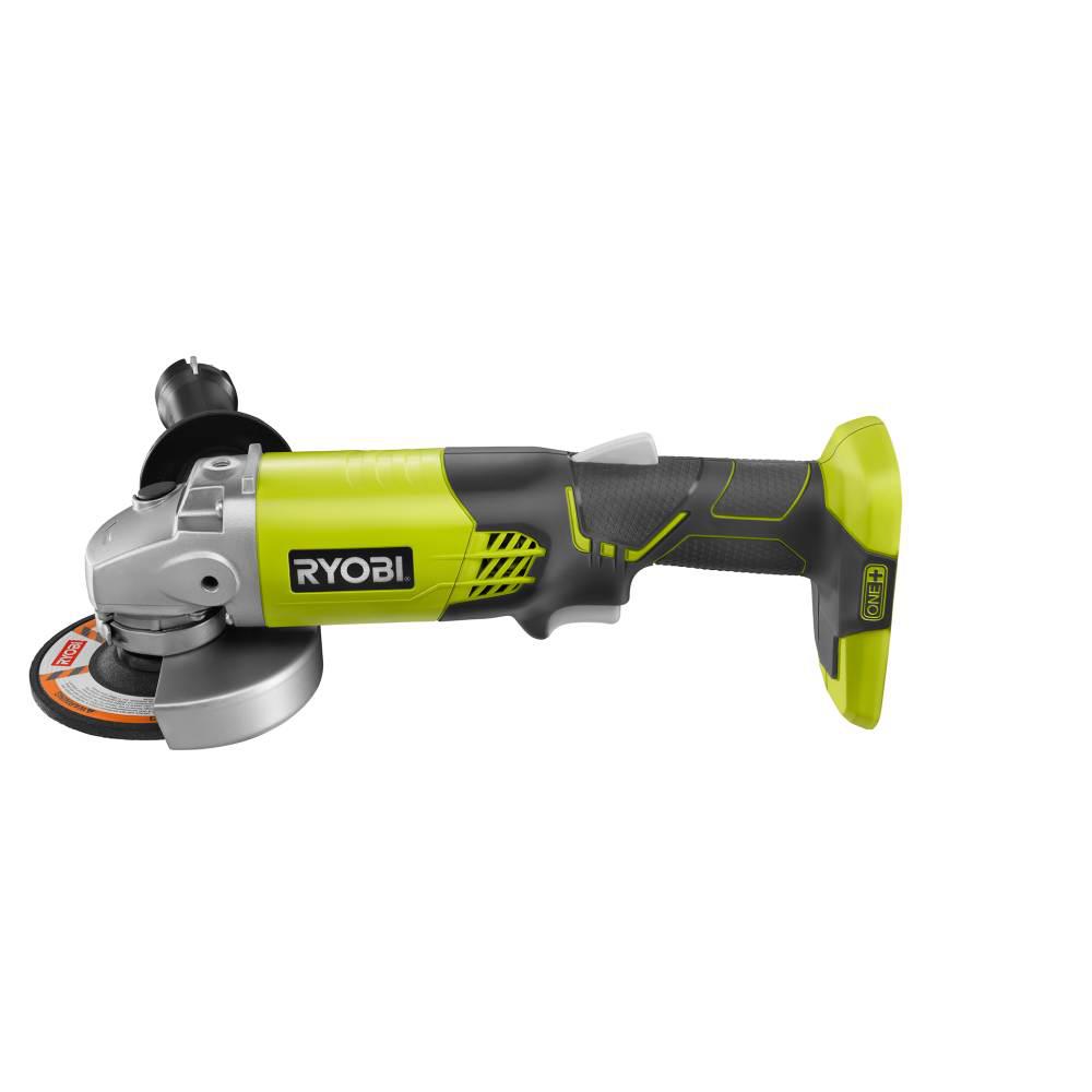 Ryobi P421 ONE+ 18V 4-1/2-inch angle grinder