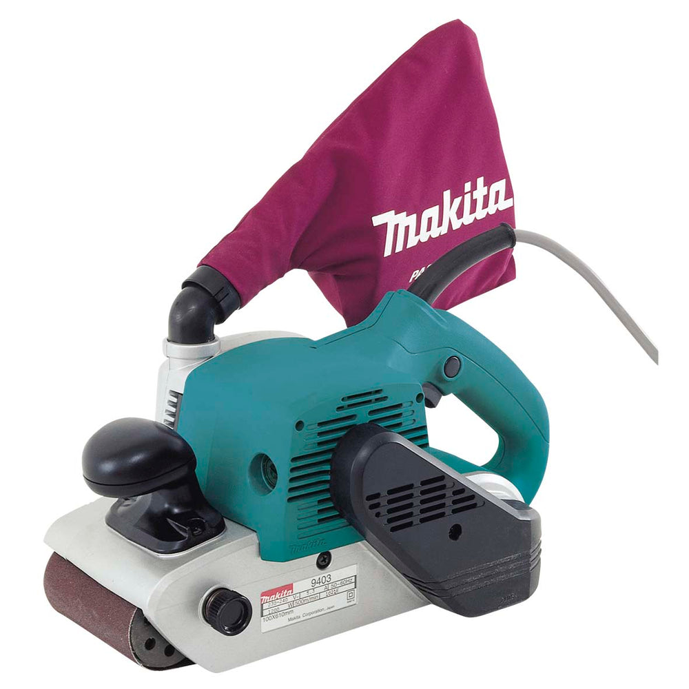Makita 9403 4 x 24-inch belt sander with dust bag