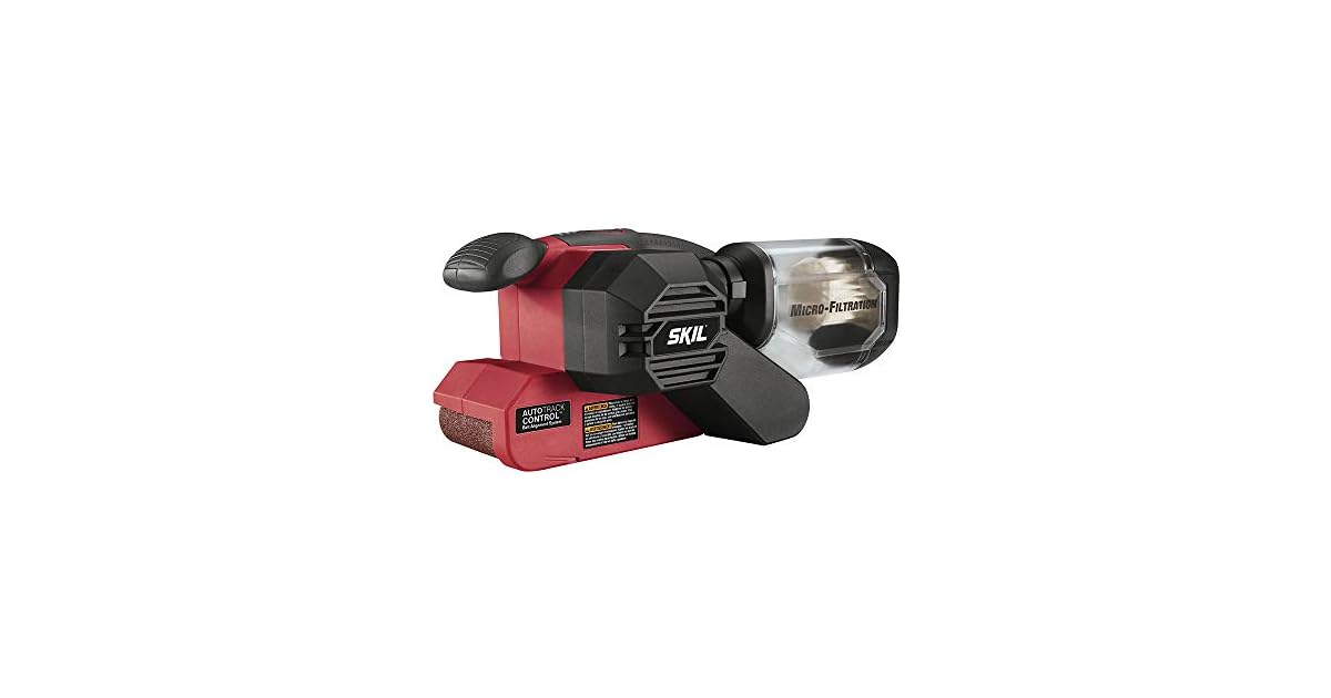 SKIL 7510-01 Sandcat 3 x 18-inch belt sander with dust canister