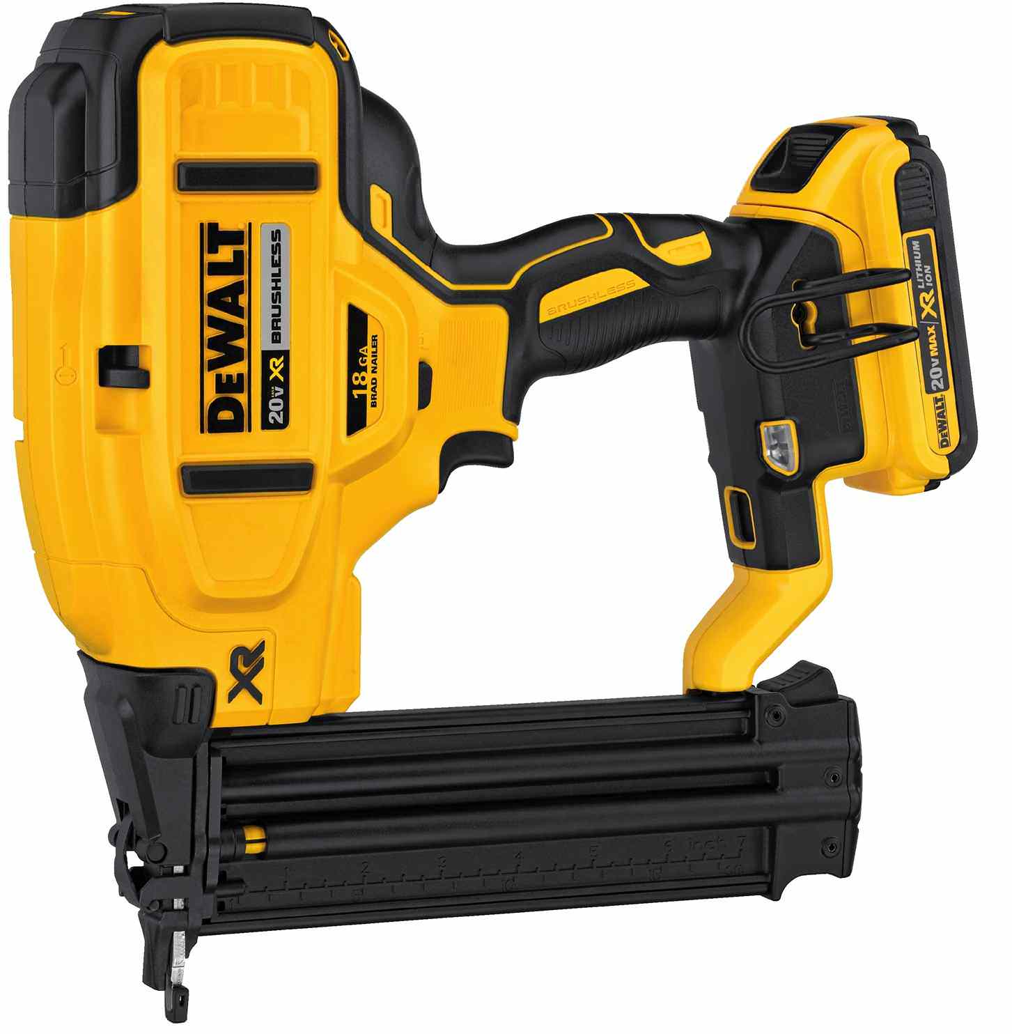 DeWalt DCN680D1 20V MAX cordless brad nailer kit