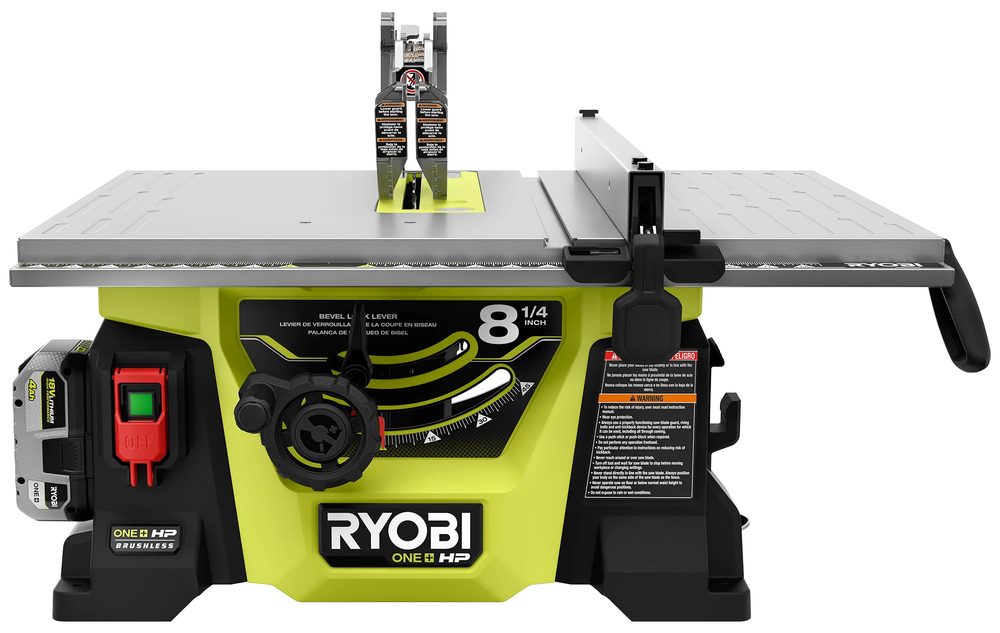 Ryobi PBLTS01K ONE+ HP 18V 8-1/4-inch cordless table saw kit
