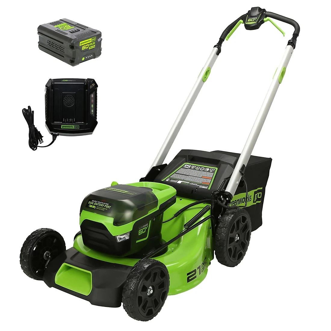 Greenworks 60V 21-inch lawn mower