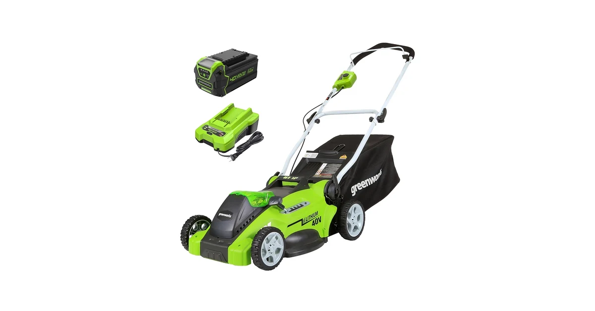 Greenworks 40V 16-inch lawn mower