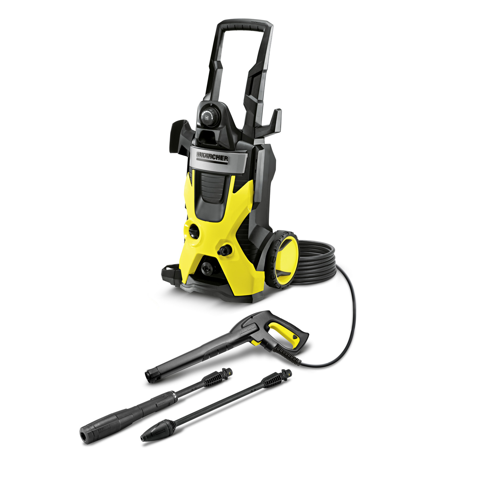 Kärcher K5 Premium electric pressure washer with spray wands