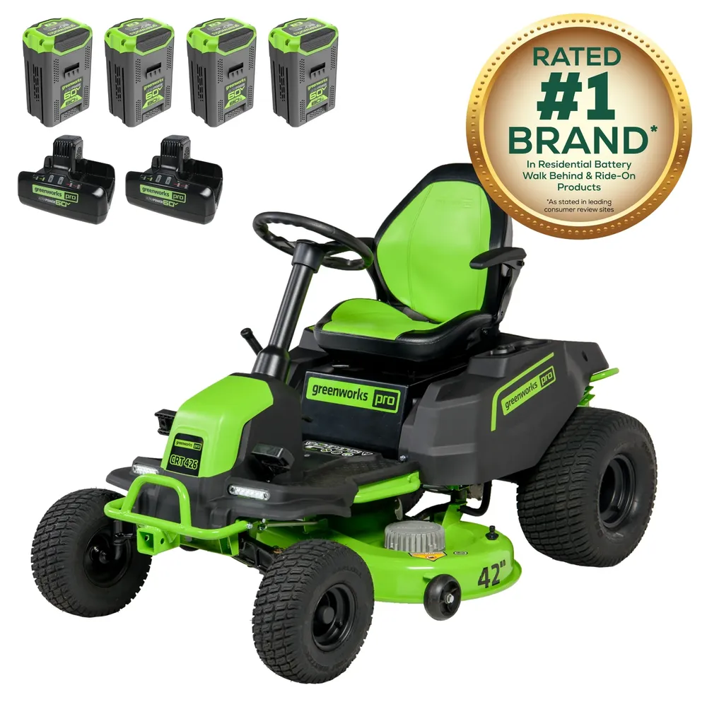 Greenworks 60V 42-inch CrossoverT riding lawn mower