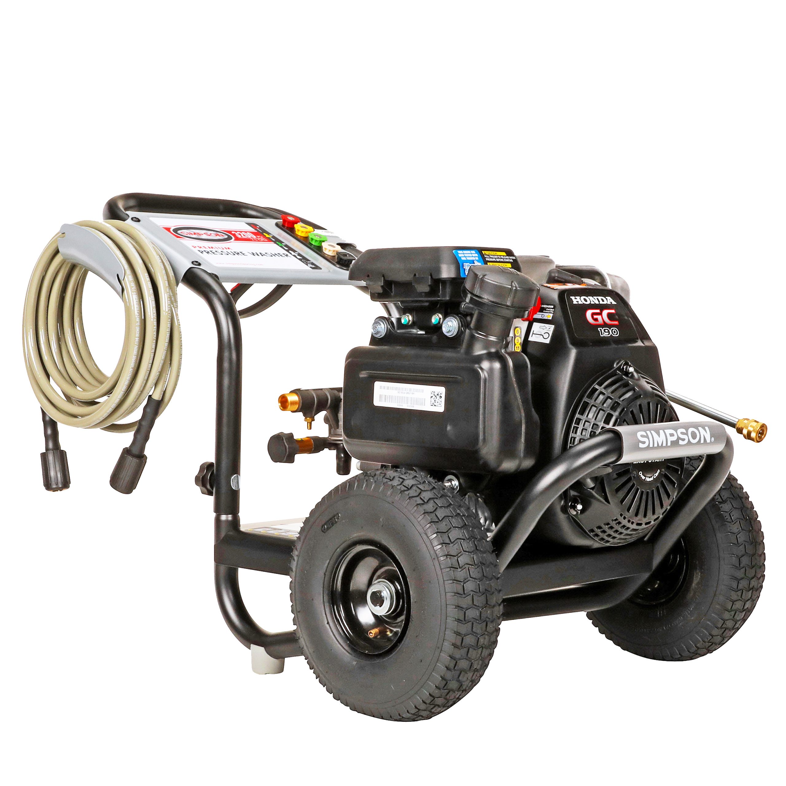 Simpson MSH3125-S MegaShot gas pressure washer