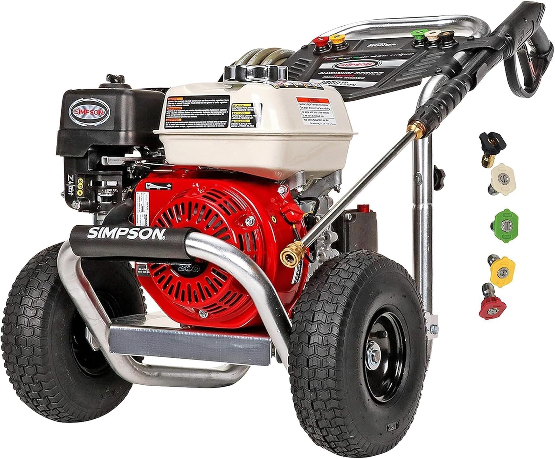 Simpson ALH3425 aluminum gas pressure washer