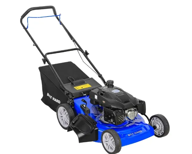 BILT HARD 21-inch gas push lawn mower with 201cc engine