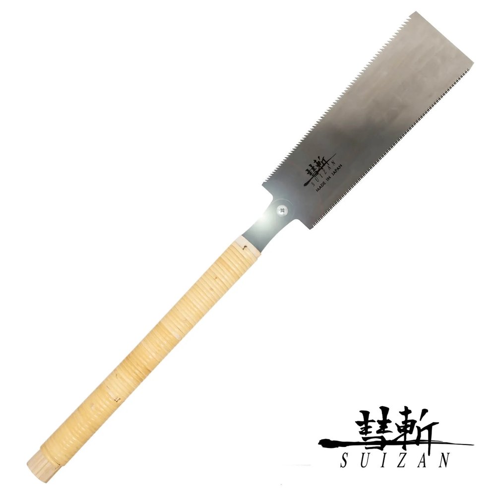SUIZAN SR-001 Ryoba 9.5-inch double-edge pull saw