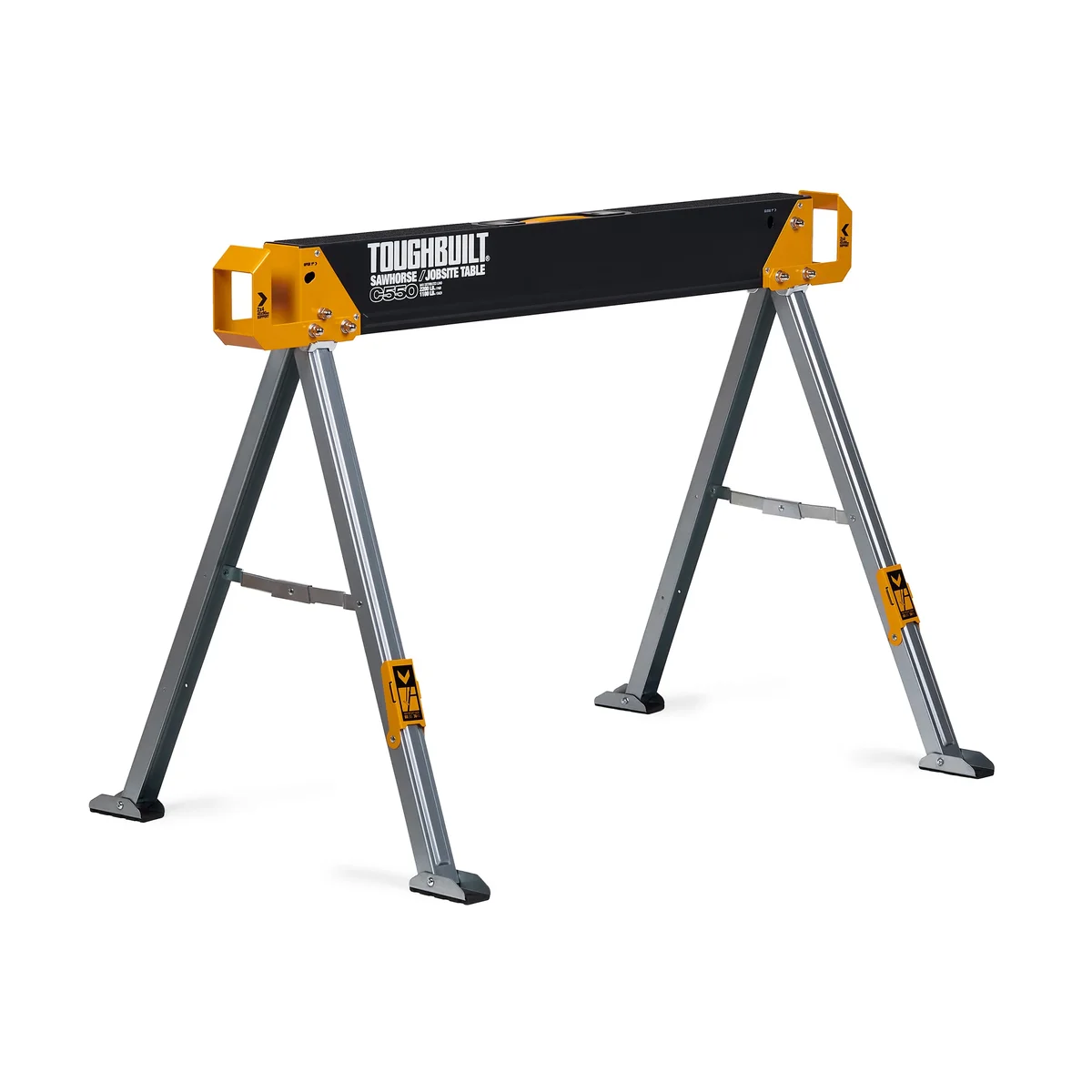 ToughBuilt C550 folding steel sawhorse