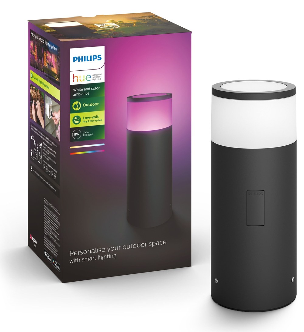 Philips Hue Calla outdoor pathway light with retail box