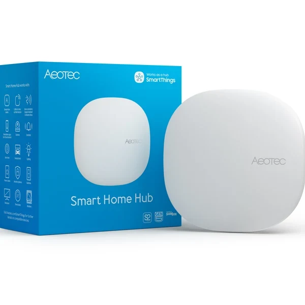 Aeotec Smart Home Hub with retail packaging