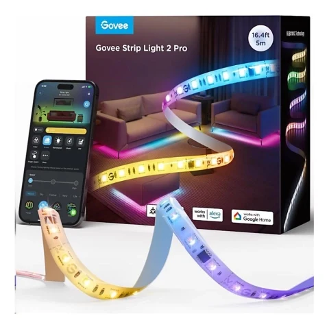 Govee Strip Light 2 Pro with Matter, 16.4 ft