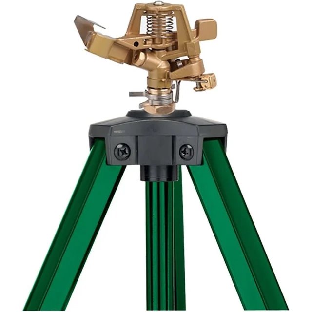 Orbit 56667Z zinc impact sprinkler on tripod base