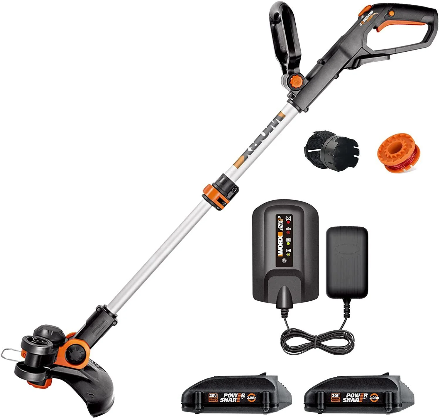 Worx WG163 GT 3.0 20-volt string trimmer and edger