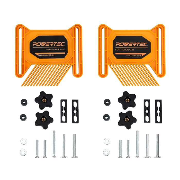 POWERTEC 71393 featherboard two-pack with hardware