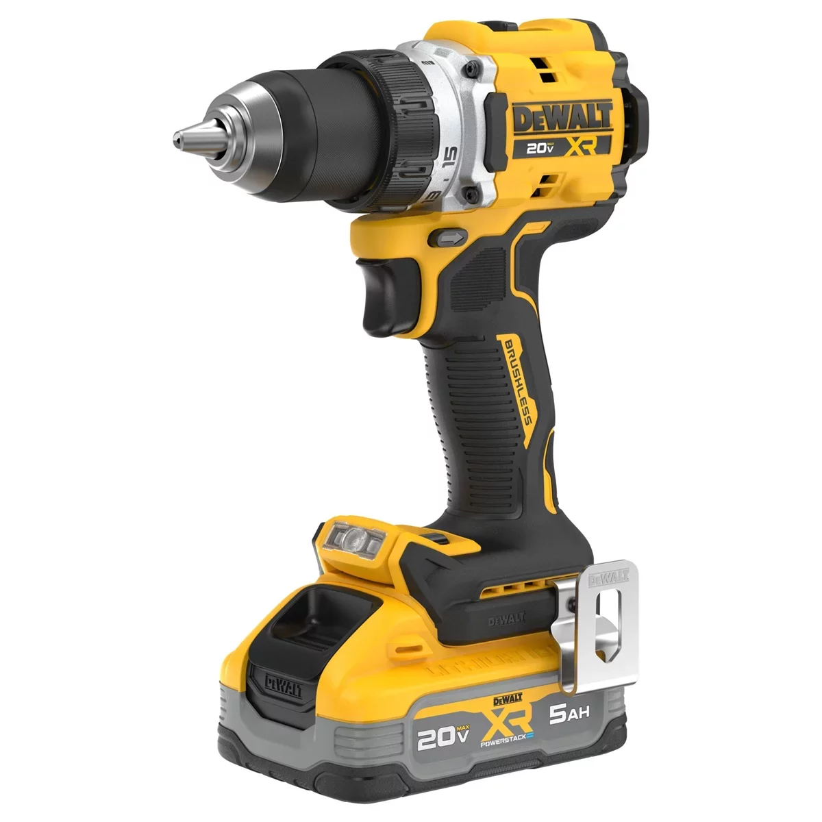 DeWalt DCD791D2 20V MAX XR brushless 1/2-inch drill/driver